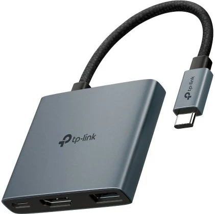 Hub USB TP-Link UH3020C, USB Type-C, 5000 Mbit/s, Gri