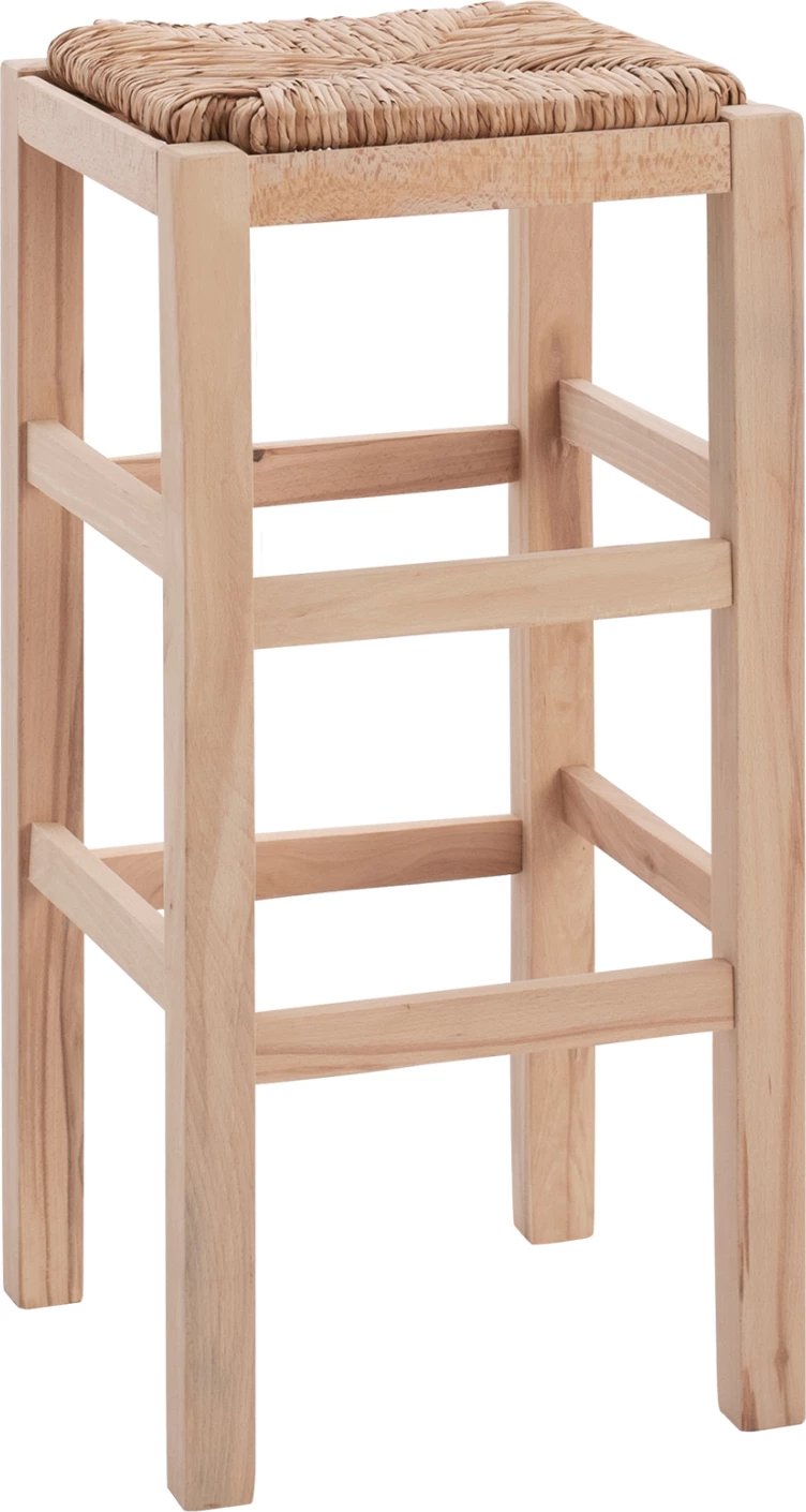 Karrige për bar prej druri pa mbështetëse me kashtë FH10378.02