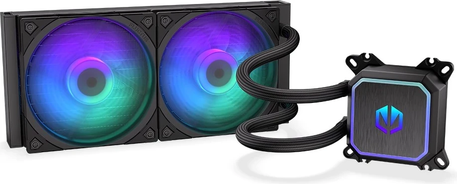 Ftohësi i Lëngshëm për Procesorin ENDORFY Navis F240 ARGB, 24 cm, i Zi