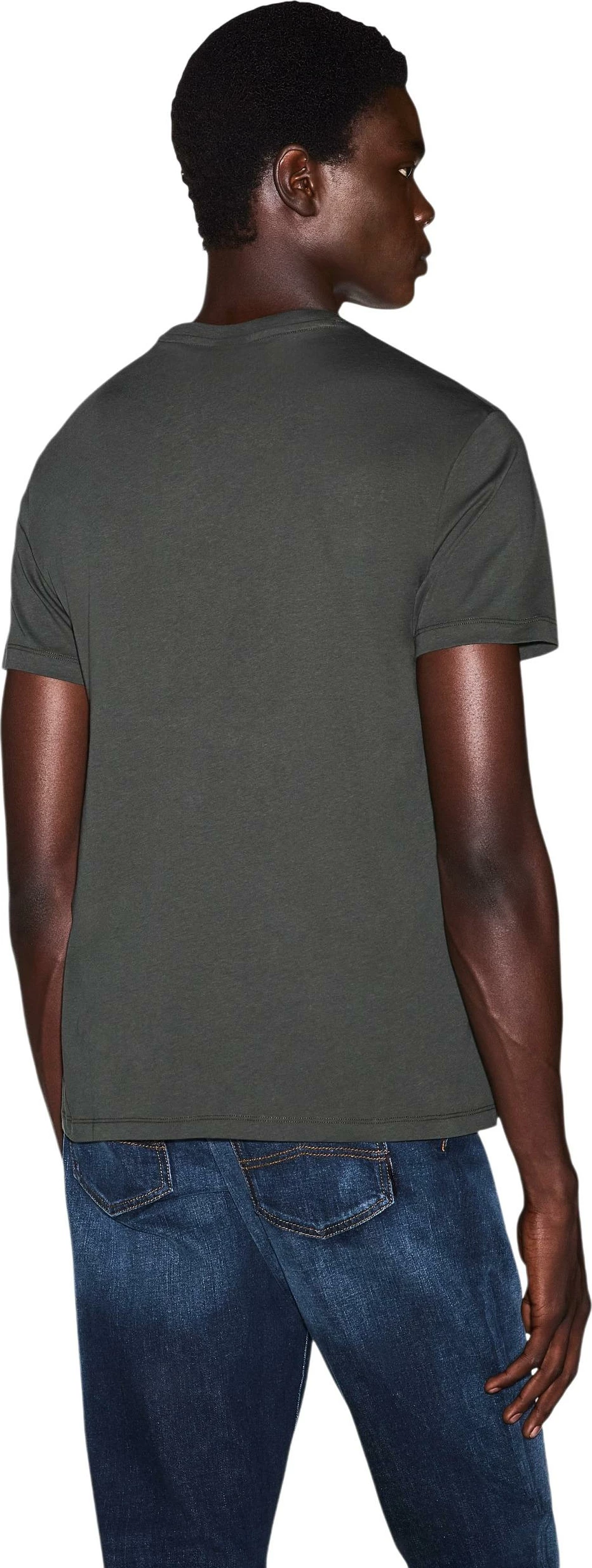 Maicë për meshkuj Armani Exchange XM002683 AF10356, ulli e gjelbër [Madhësia: L]