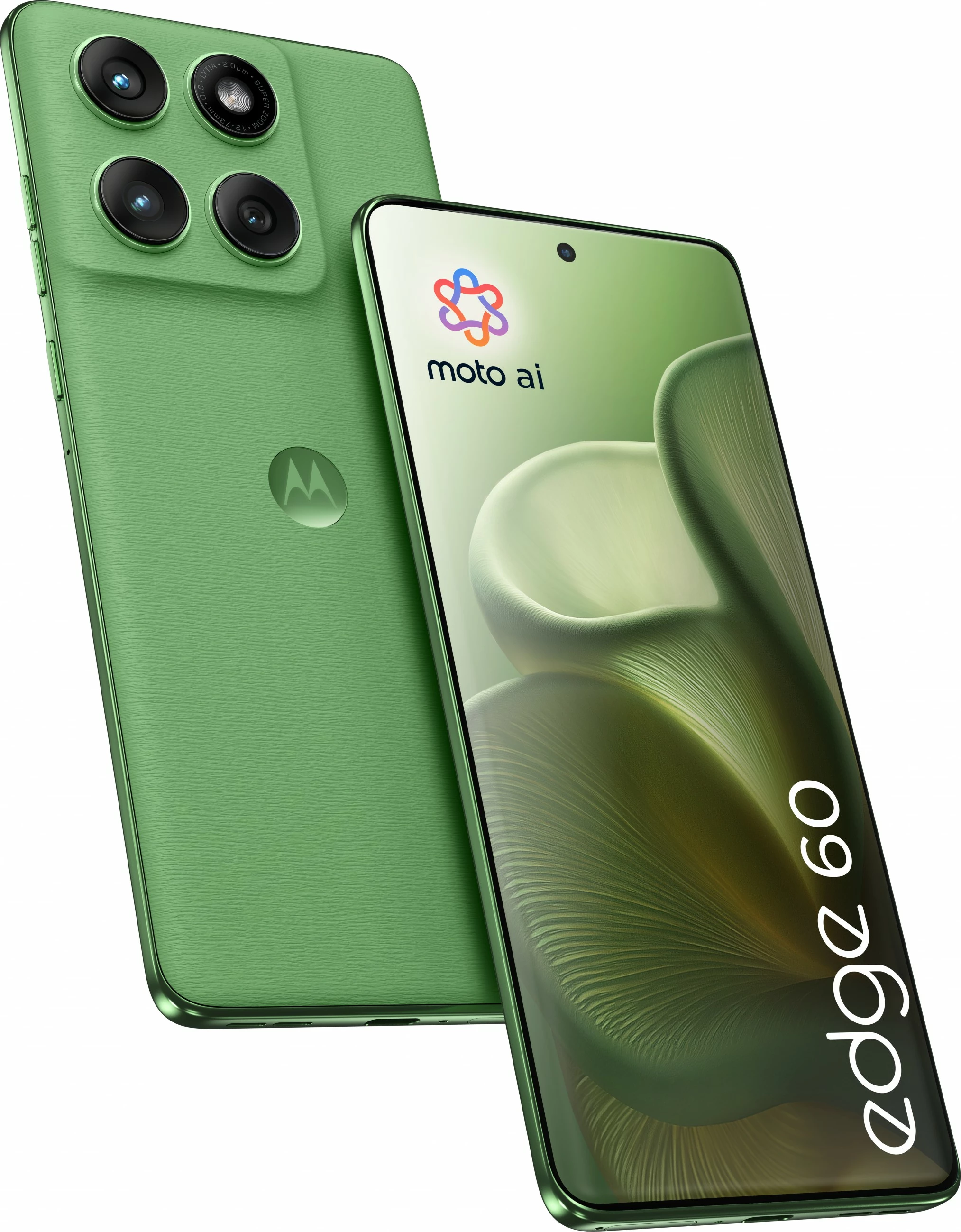 Celular Motorola Edge 60, 12GB RAM, 512GB, Shamrock
