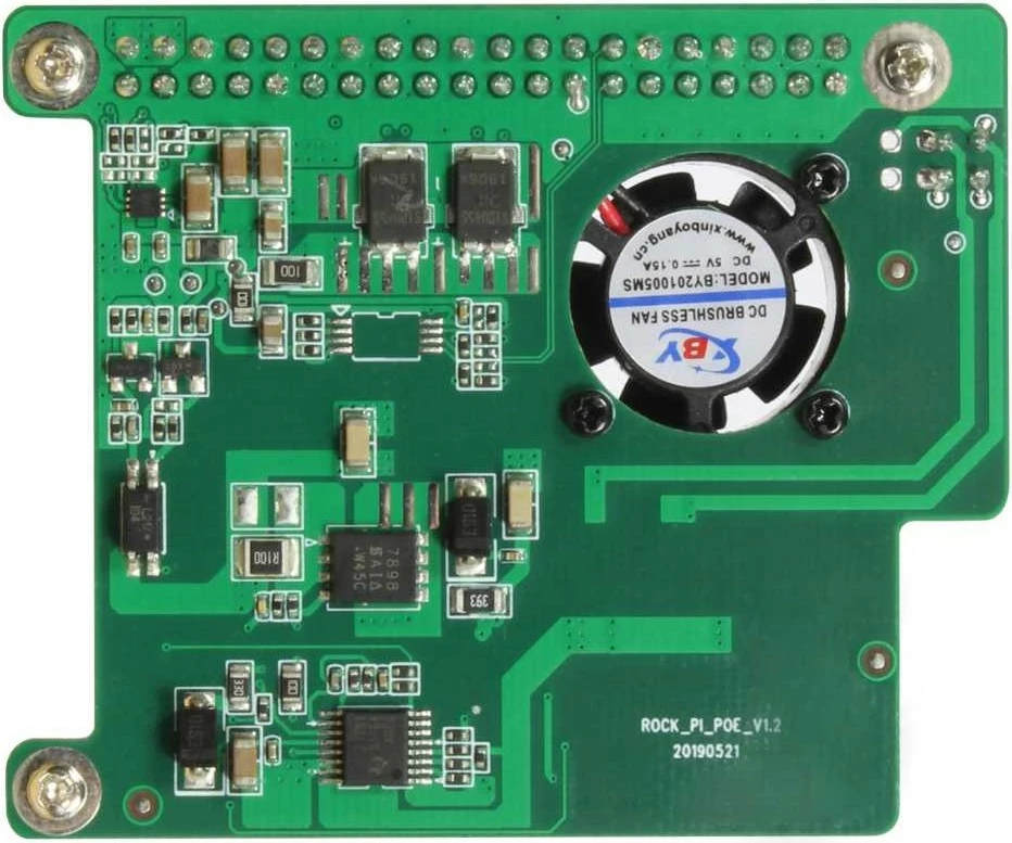 PoE Hat ALLNET Radxa Rock 3A