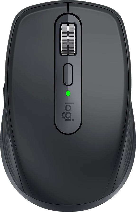 Maus Logitech MX Anywhere 3S, Bluetooth/RF, 200-4000 DPI, 6 butona, USB-C, Graphite