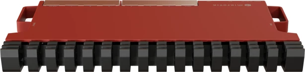 Router Mikrotik L009UIGS-RM, 8x Gigabit, SFP 2.5G, PoE, rack 1U, kuqe