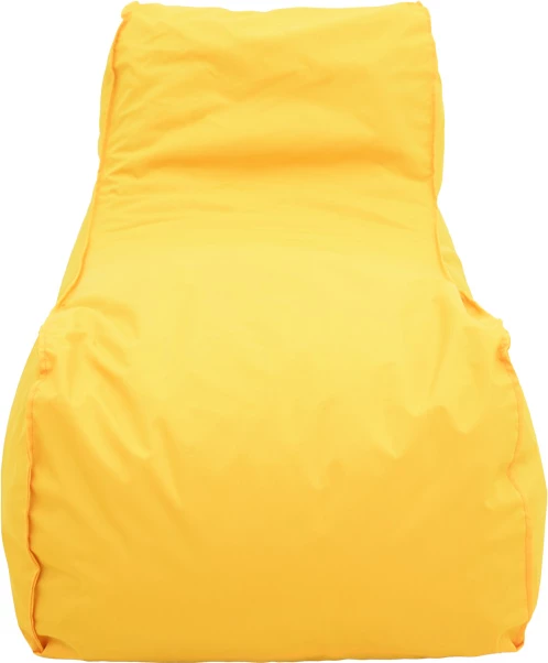 Puf lounge Lara, i verdhë, rezistent ndaj ujit, 60x150x40cm