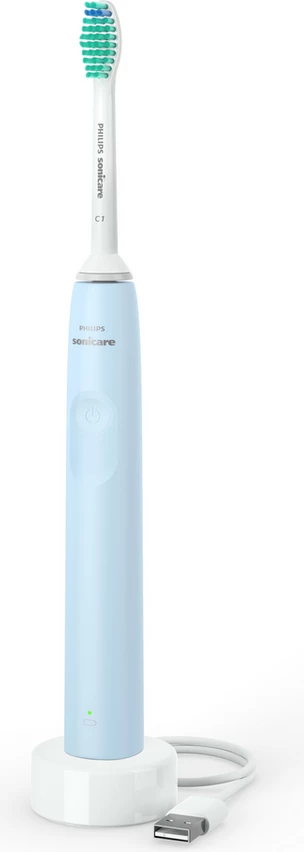 furçë dhëmbësh elektrike sonike, Philips, 2100BL HX3651/12, blu