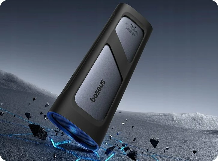 Kasë SSD Baseus FlyJoy BS-OH194 M.2 NVMe USB4, gri