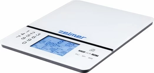 Peshore kuzhine elektronike Zelmer ZKS1500N, e bardhë