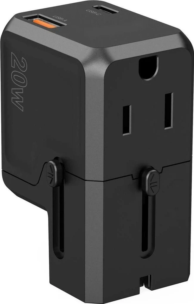 Karikues Choetech PD6038, 1x USB-C, 1x USB-A, i zi