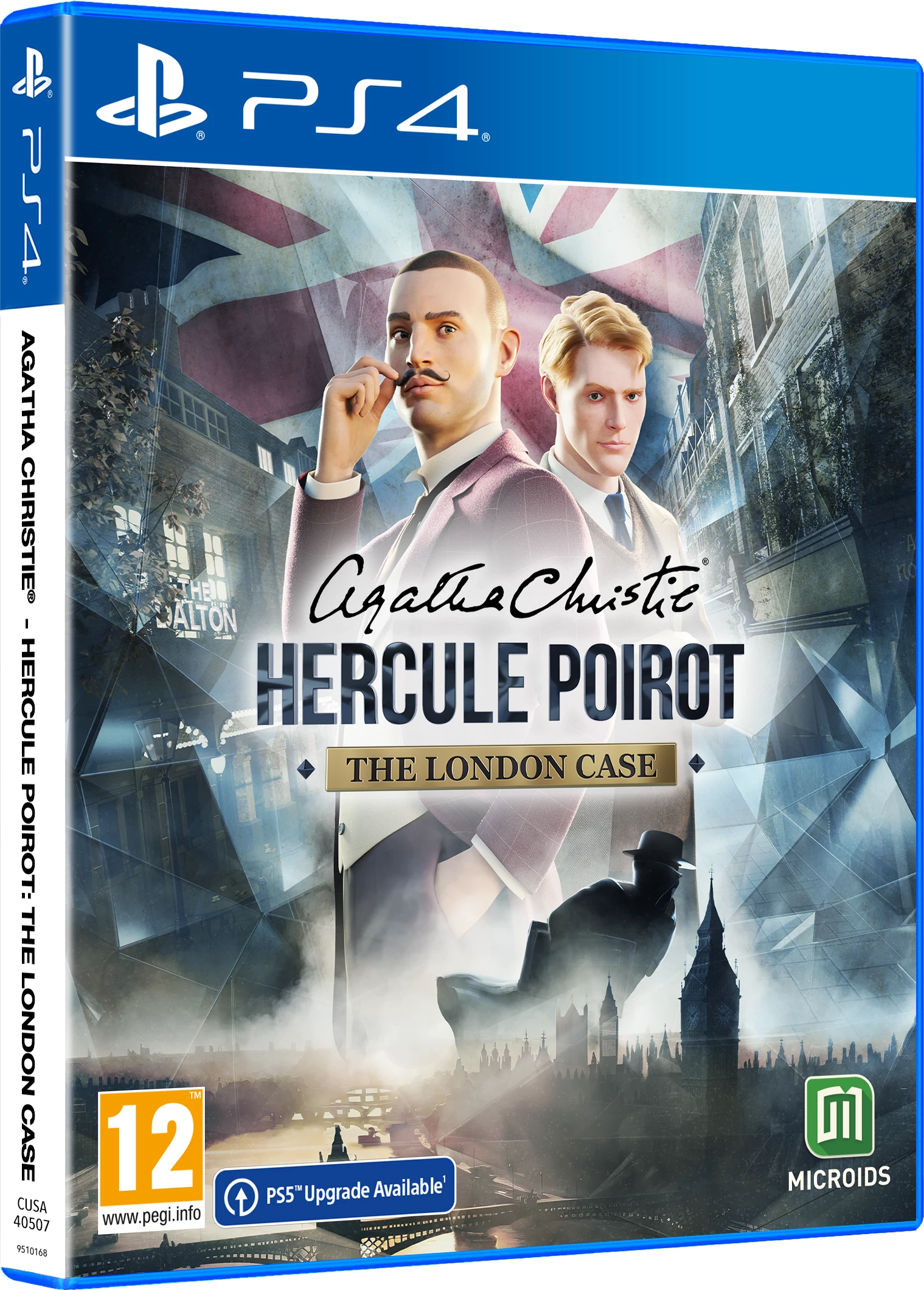 Lojë PS4 Microids Agatha Christie - Hercule Poirot: The London Case, PEGI 12