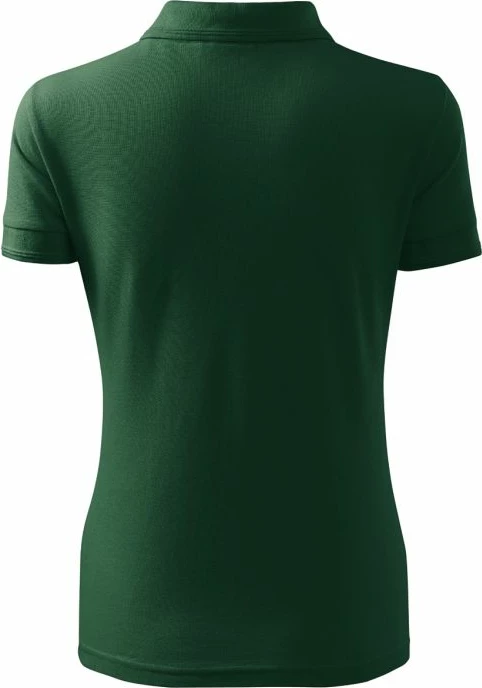 Polo maicë Malfini për femra, e gjelbër e errët [Madhësia: XS]