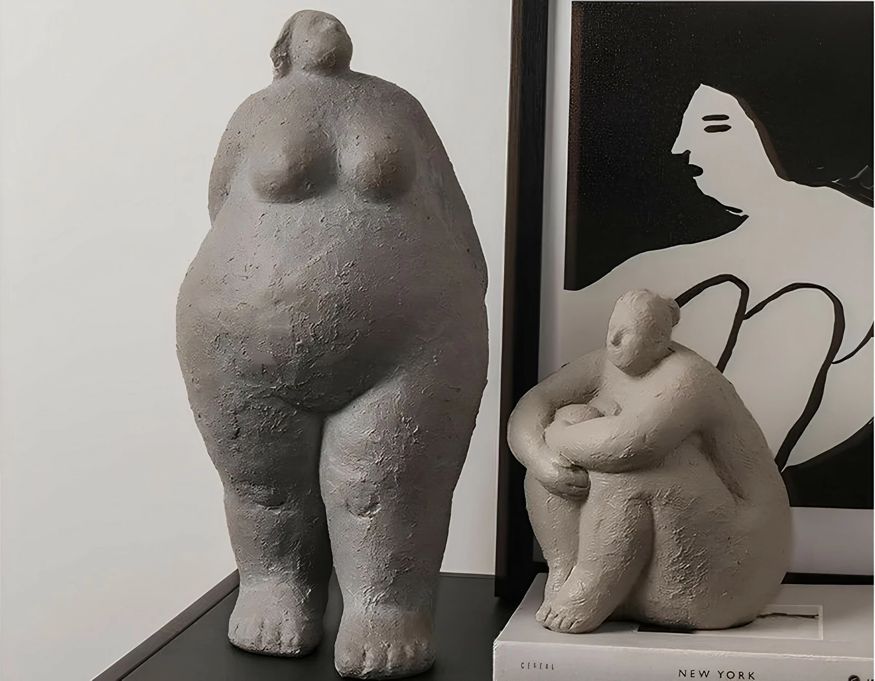 Set dekorativ objektesh (2 copë), Evila Originals, CY0398