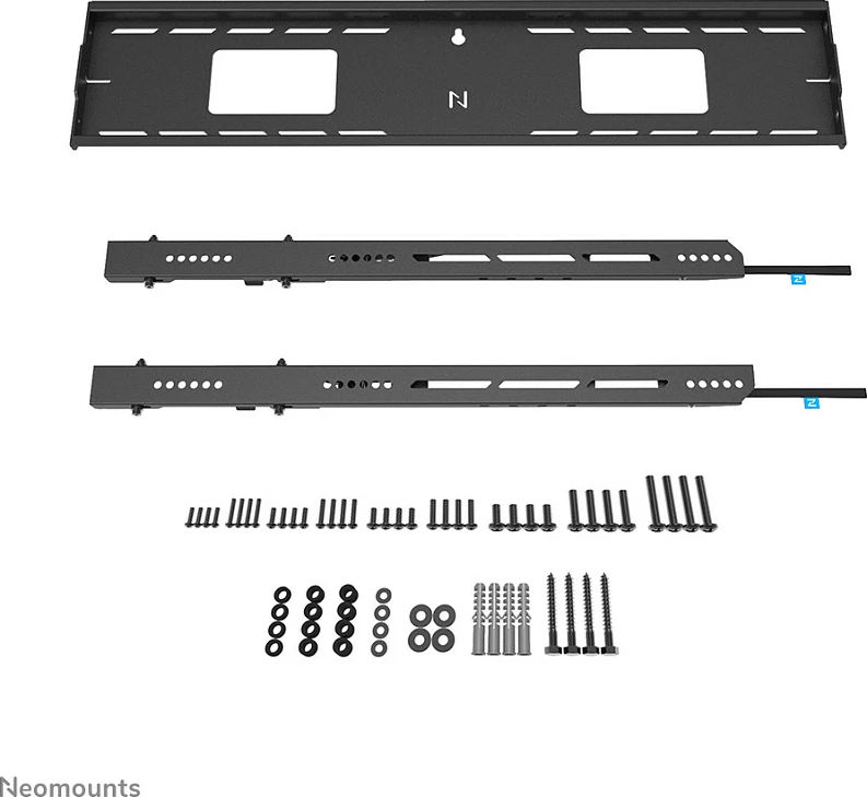 Mbajtës muri për TV Neomounts LEVEL-750, 43-98", VESA 800x600, 125kg, i zi