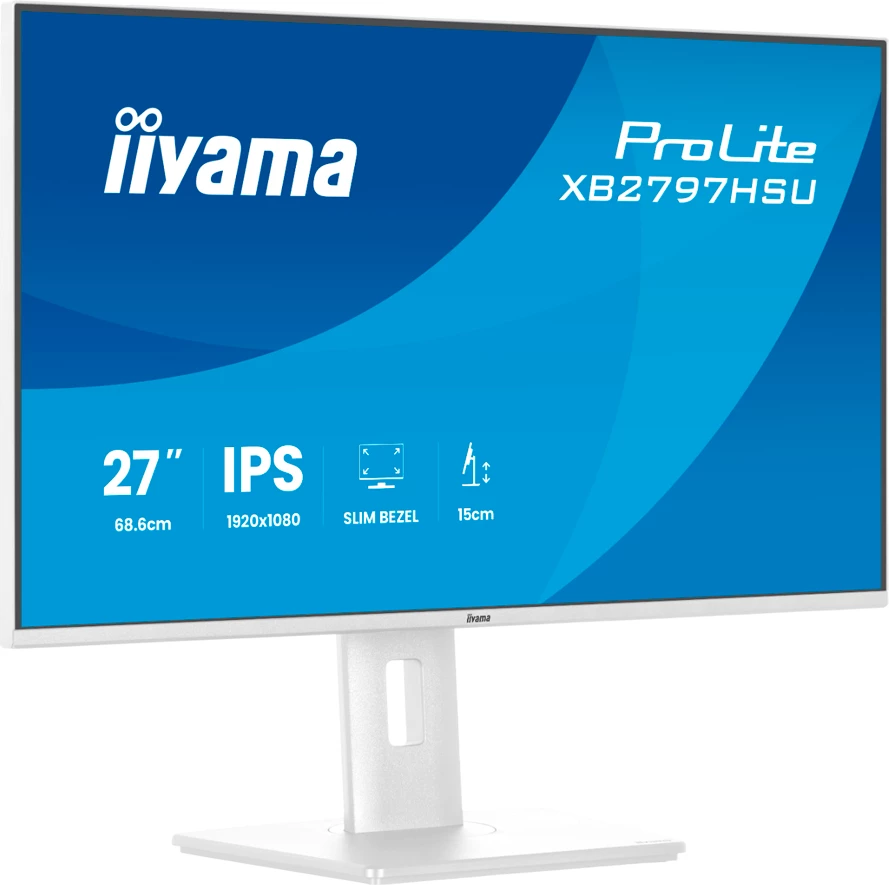 Monitor IIYAMA ProLite XB2797HSU-W1 27" Full HD IPS 120Hz i bardhë