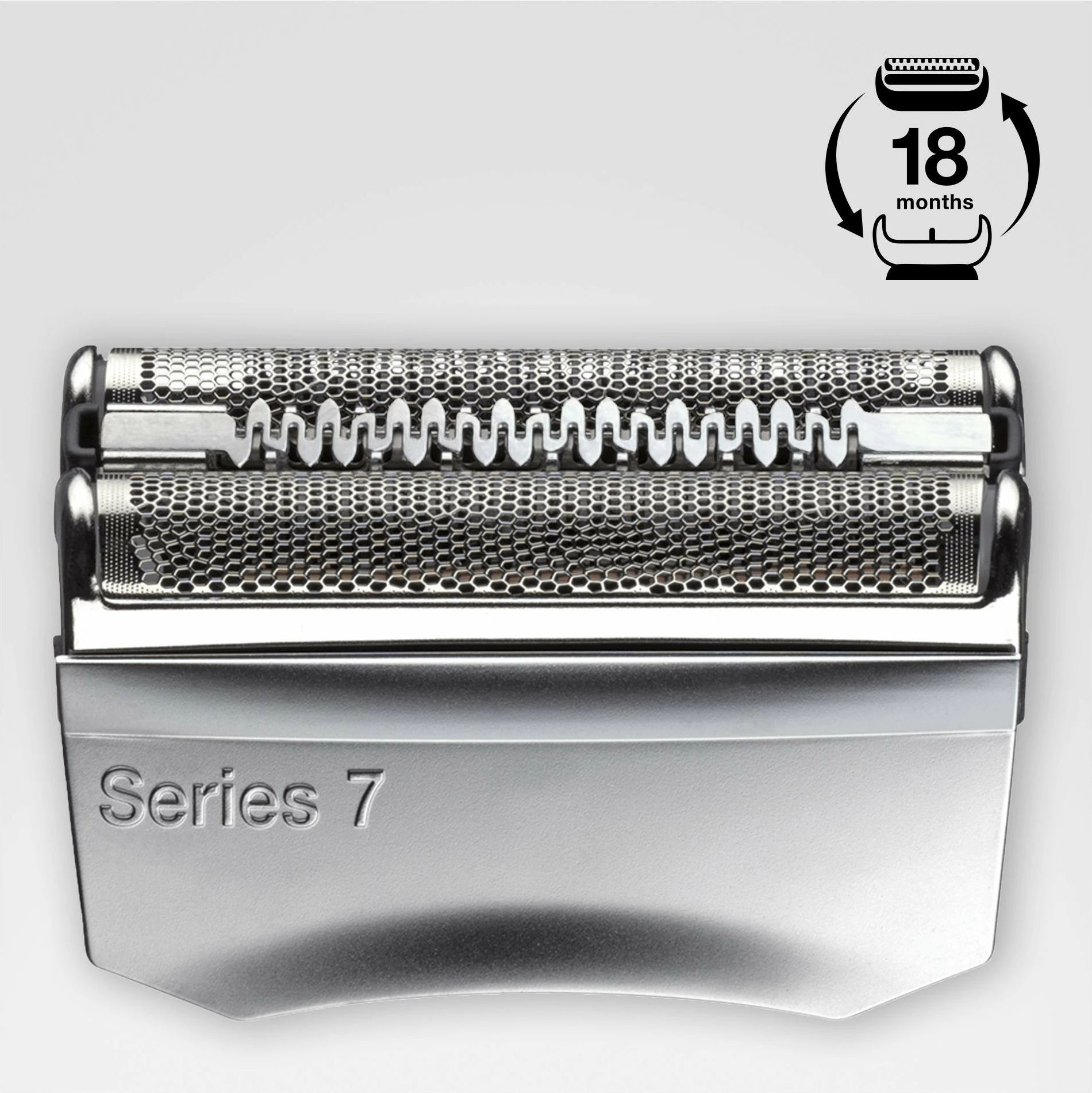 Kokë zëvendësuese makinës rroje Braun Series 7 70S, Pulsonic, argjend