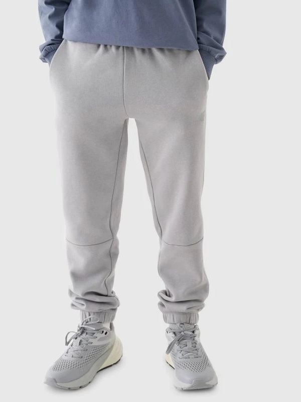 Pantallona sportive për djem 4F, gri