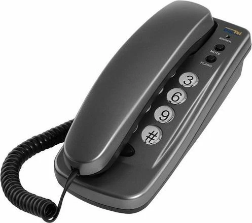 Telefon fiks me kabllo Dartel LJ-260, montim në mur, gri