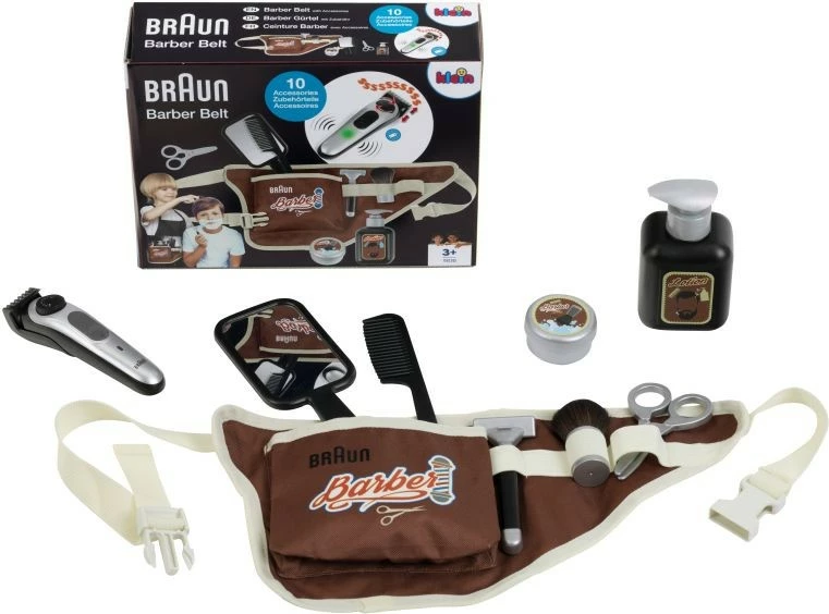 Set berberi lodër Klein Braun 5838, për fëmijë, kafe/bezhë