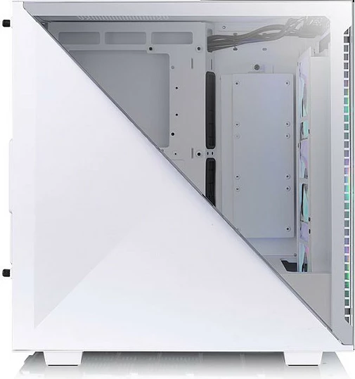 Kasë Thermaltake Divider 300 TG Snow ARGB, Midi Tower, e bardhë, me dritare xhami, ARGB