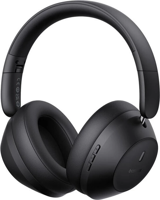 Kufje wireless Baseus Bass 30 Max, over-ear, ANC, Bluetooth 5.3, e zezë
