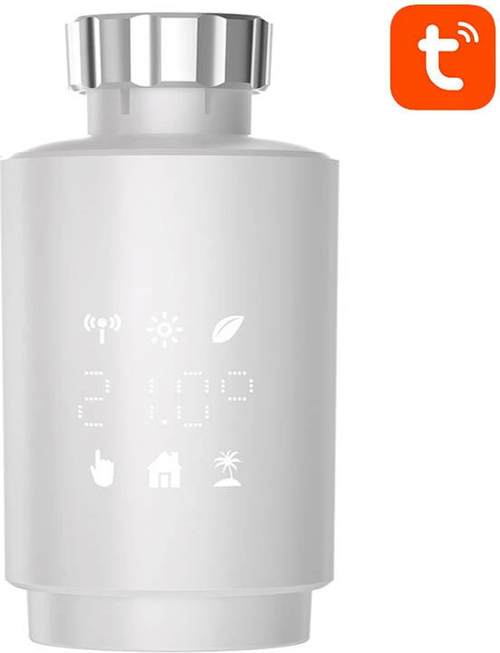 Valvul termostatike smart Gosund STR1 me Bluetooth, e bardhë