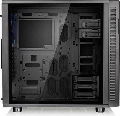 Kasë Thermaltake Suppressor F31 TG, Midi Tower, panel xhami i temperuar, e zezë