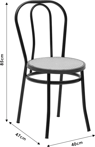 Karrige Vjene pe rattan bezhë-metal ecru