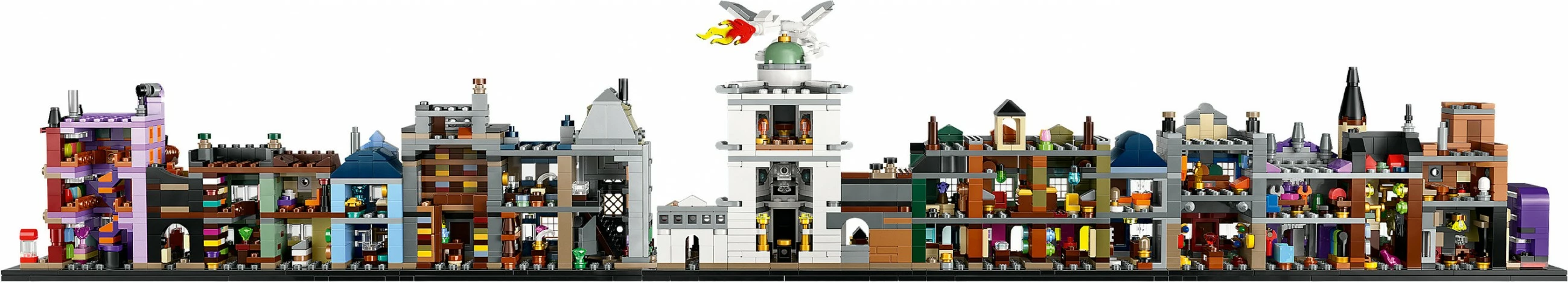 Set ndërtimi LEGO Harry Potter Die Zauberläden der Winkelgasse, shumëngjyrësh