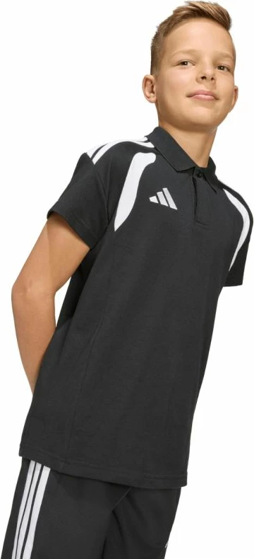 Maicë polo për fëmijë adidas Tiro 26 League KF3407, e zezë [Madhësia: 140 cm]