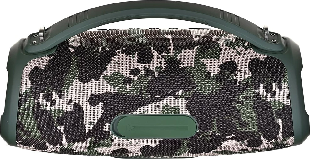 Altoparlant portativ HOCO HA4, Bluetooth/ FM/ TF/ USB/ AUX, 2 x 20W, kamuflazh jeshil