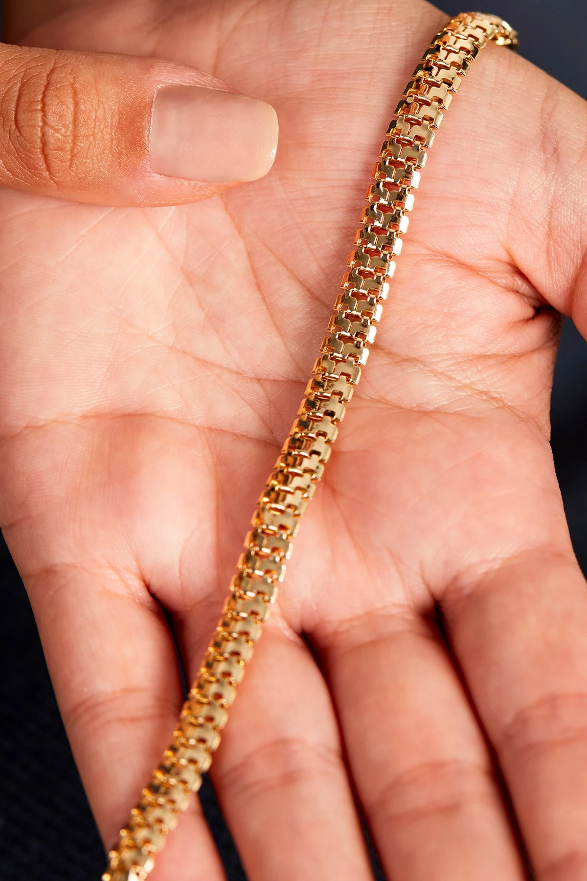 Byzylyk metalik ngjyrë ari, Elika, CBL9935