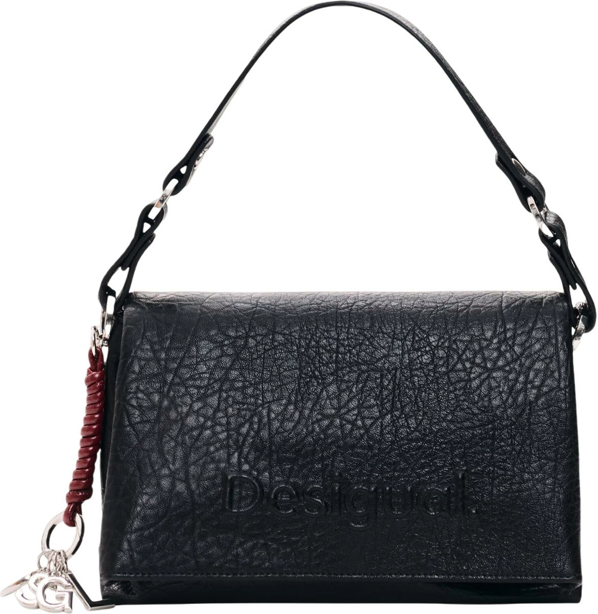 Çantë krahu për femra Desigual Venecia 4.0 26WAXP08, e zezë