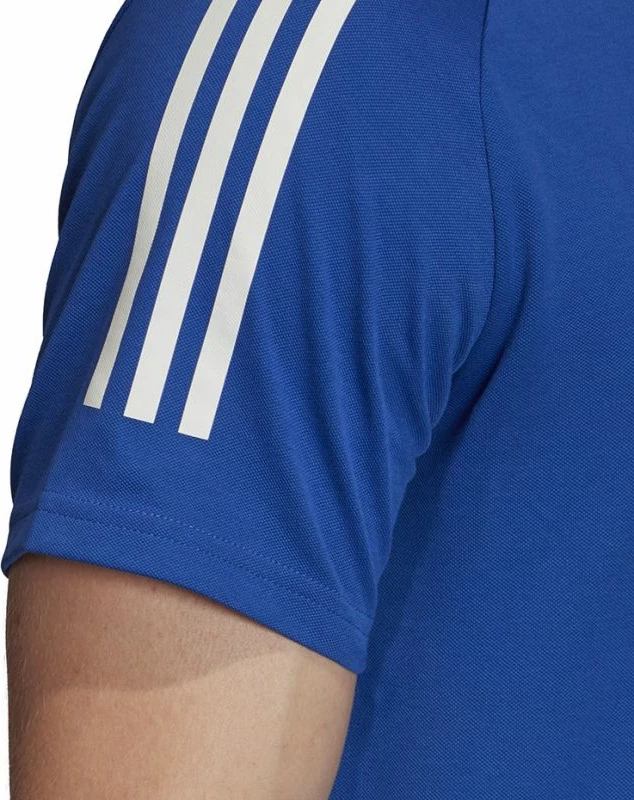 Maicë Polo për Meshkuj adidas, e bardhë dhe blu [Madhësia: S]