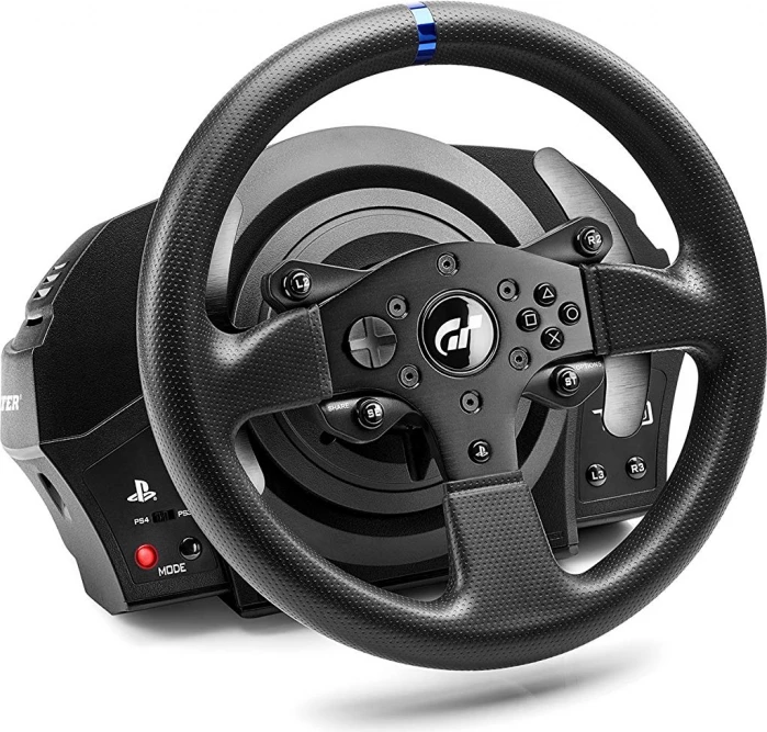 Timon garash Thrustmaster T300 RS GT Edition, 1080°, për PC/PS3/PS4/PS5, set me pedale T3PA, i zi