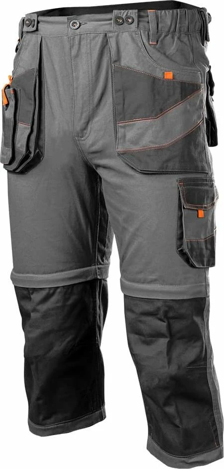 Pantalona pune me pe Neo 81-321-XXXL, 6-n-1, 100% pambuk, 3XL, gri