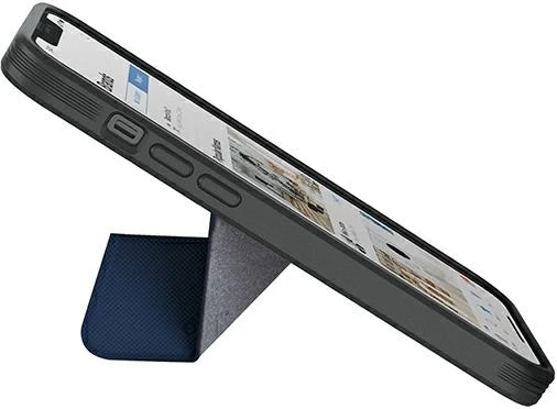 Mbështjellës UNIQ Transforma Magclick Charging për iPhone 14 Pro, silikon, blu