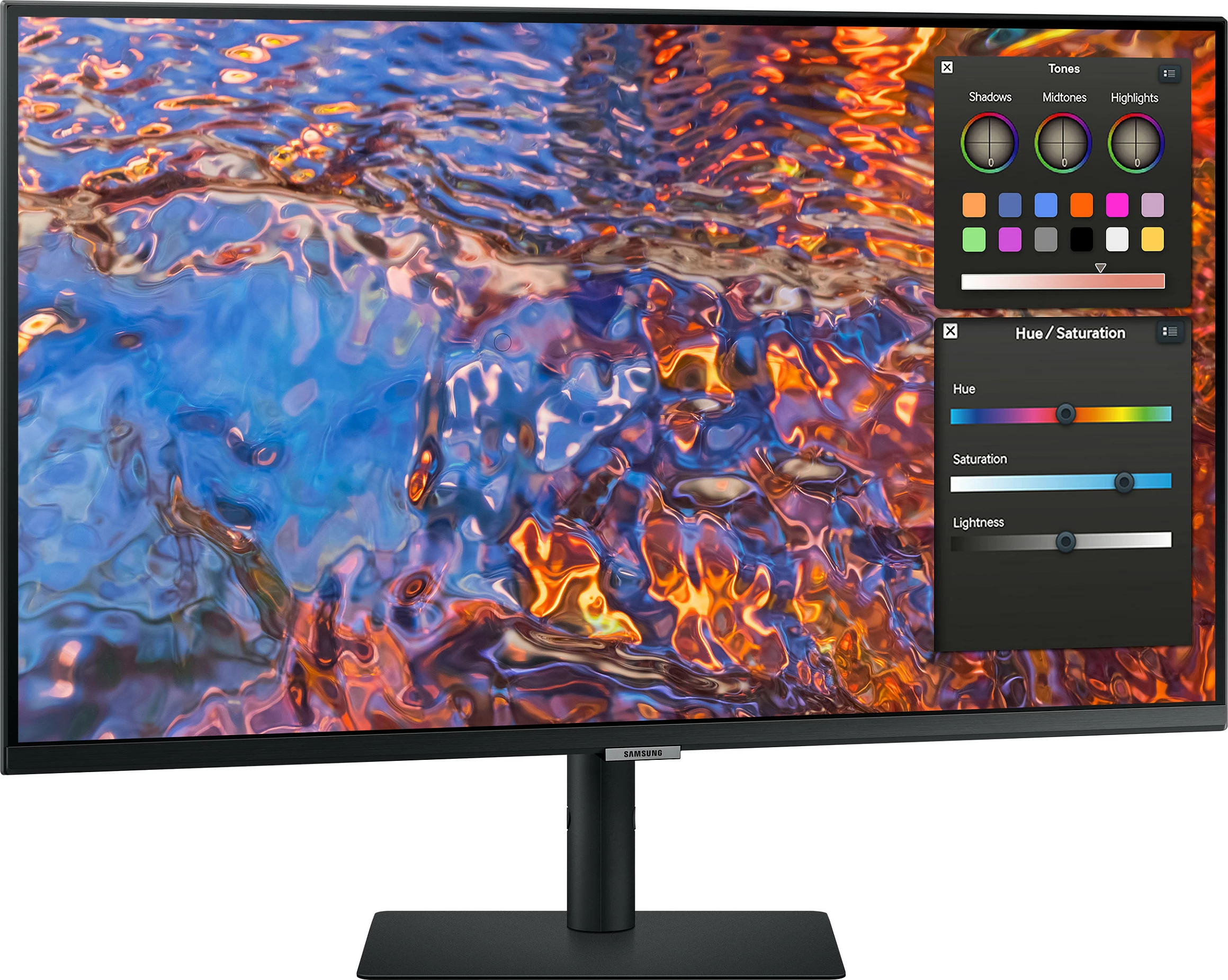 Monitor Samsung S80PB, 32", 4K Ultra HD, LED, i zi