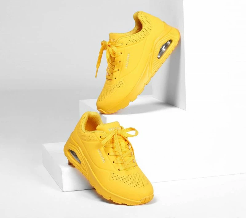 Atlete femra Skechers, të verdha [Madhësia: 37]