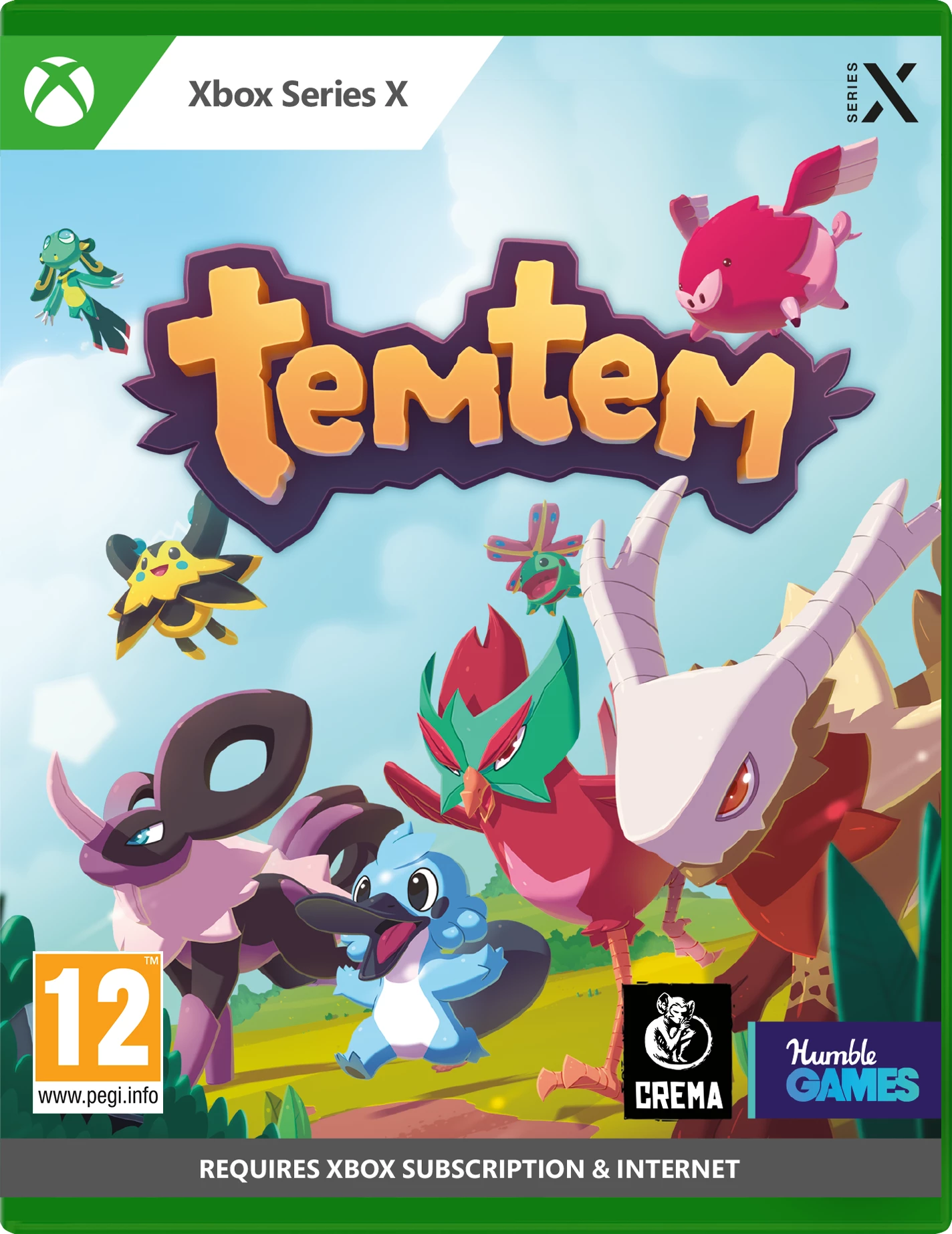 Lojë video Humble Bundle Temtem, Xbox Series X, PEGI 12