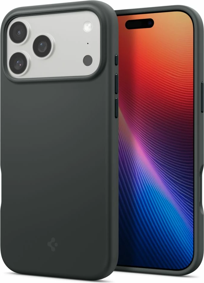 Mbështjellës Spigen Silicone Fit MagSafe për iPhone 17 Pro, Gjelbër