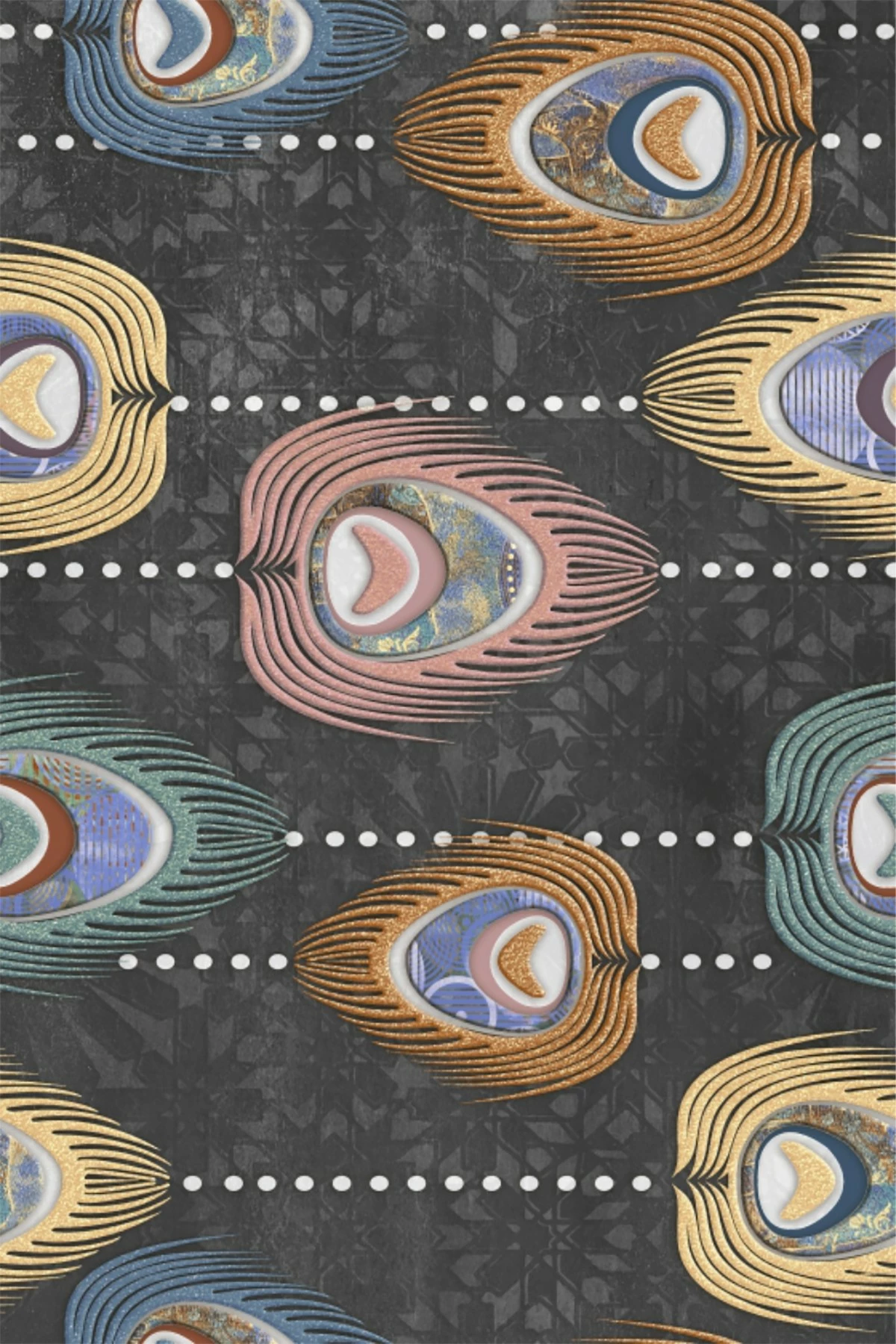Qilim korridori, shumëngjyrësh, Conceptum Hypnose, CT-2068, 80x150cm