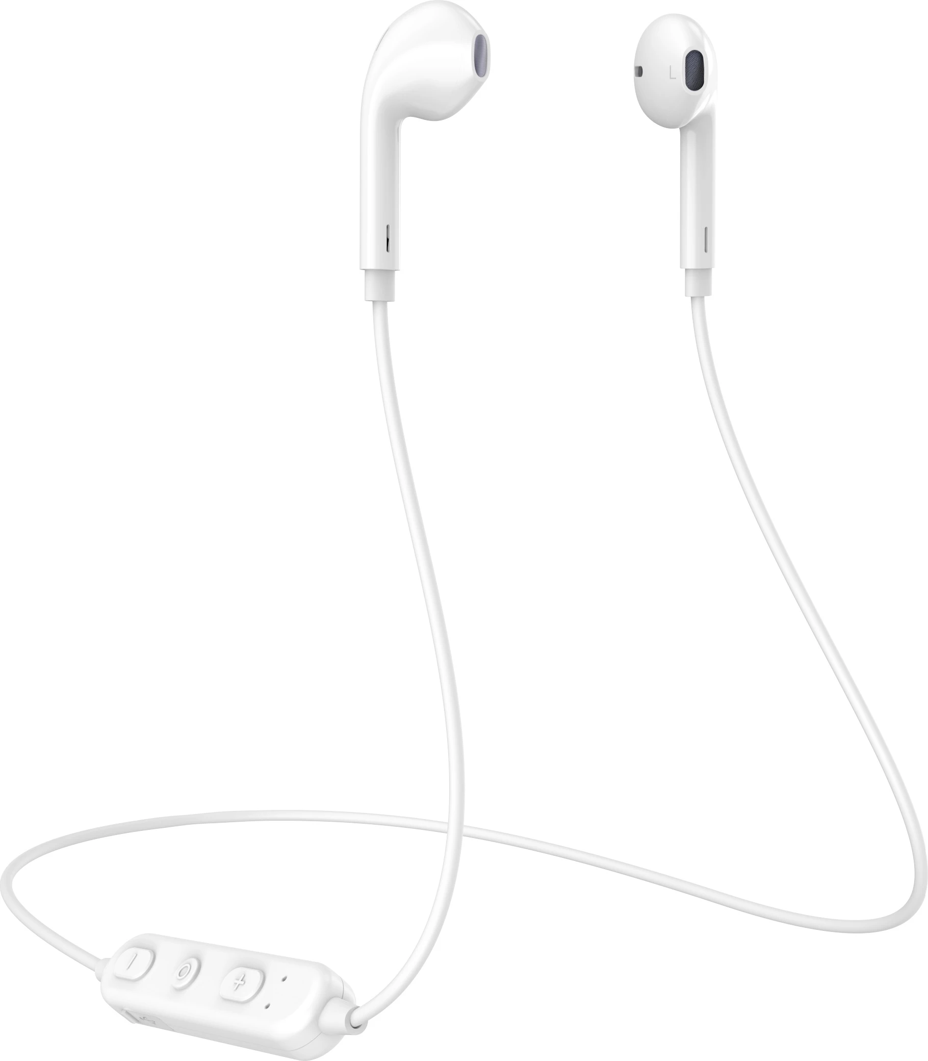 Kufje Moye Hermes Sport pa kabllo me mikrofon, Bluetooth 4.2, 80 mAh, të bardha