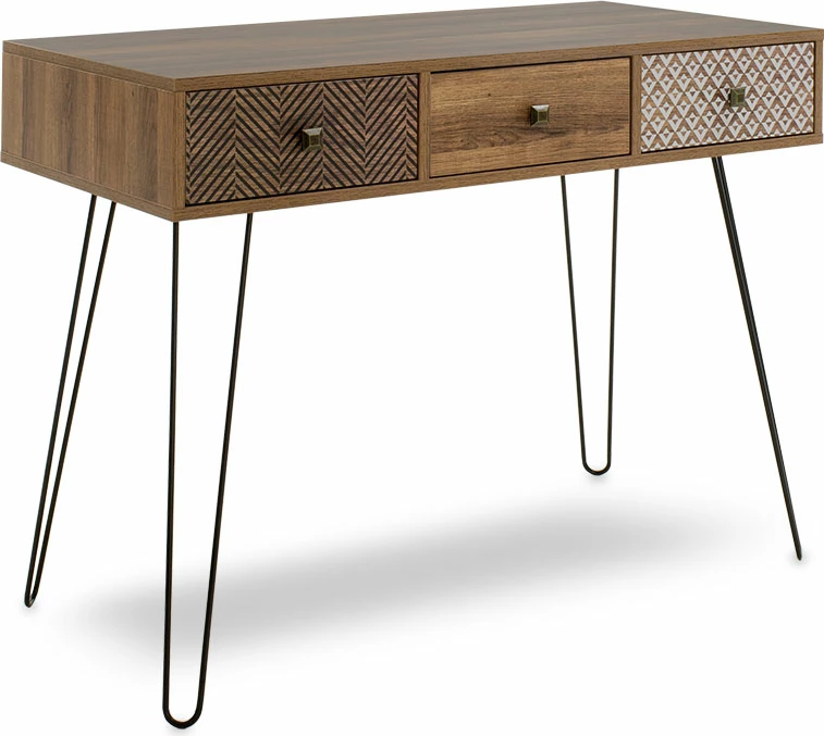 Konsol Boho, ngjyrë arre, 100x50.5x74.5cm