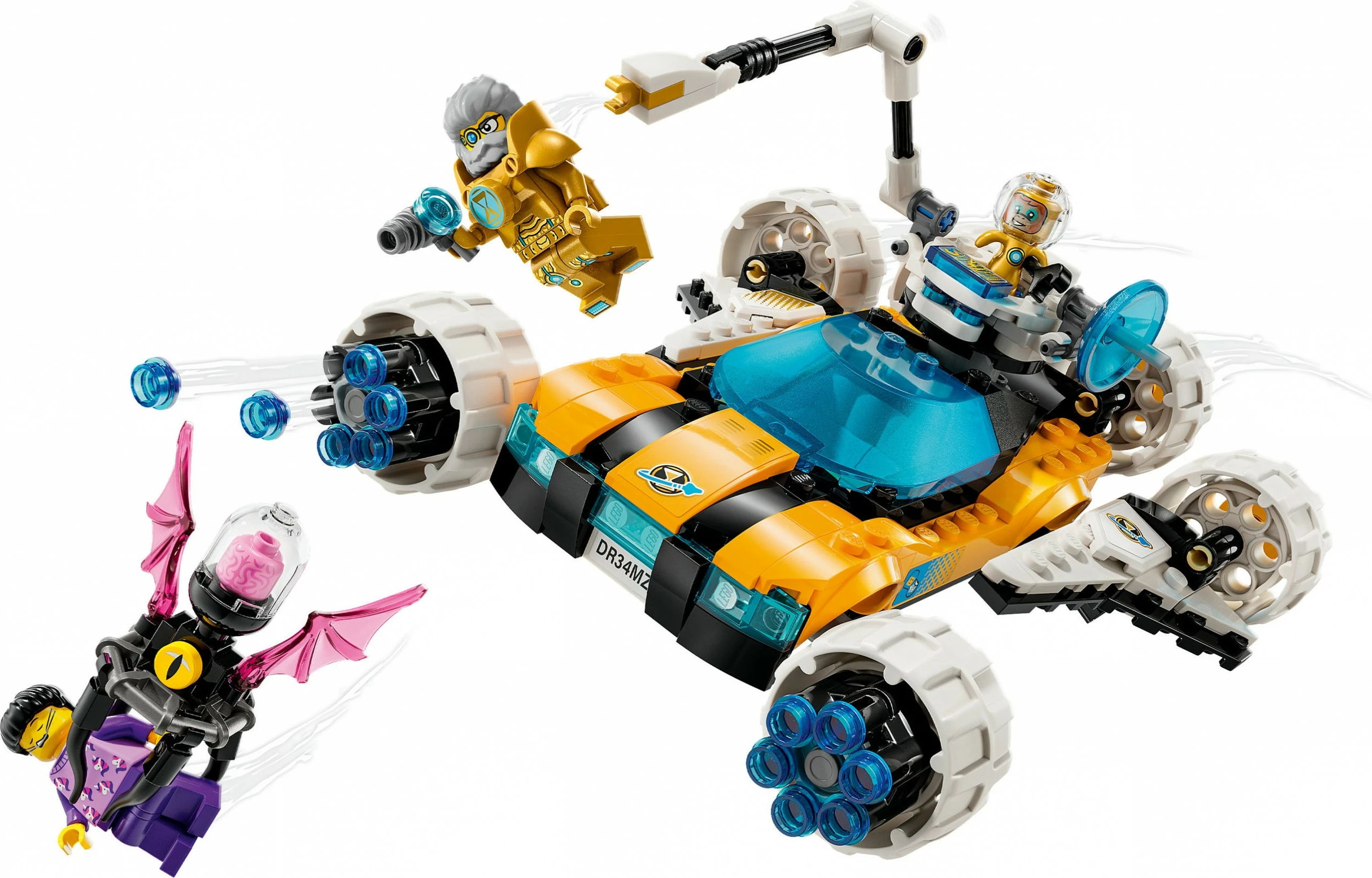 Set ndërtimi LEGO DREAMZzz 71475, Mr. Oz Space Car, 350 pjesë, multikolor
