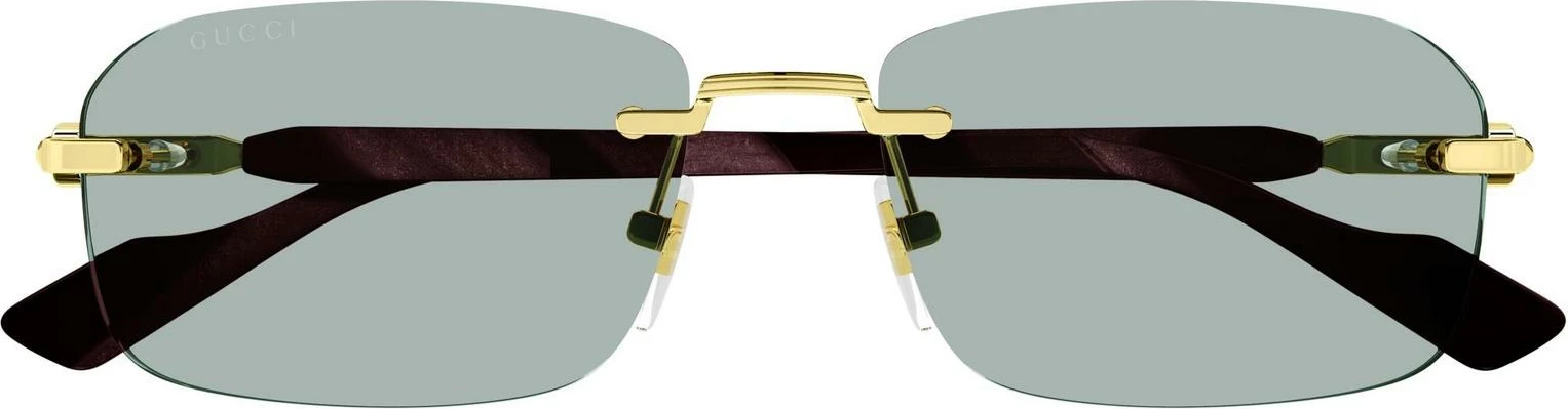Syze dielli për meshkuj Gucci GG1221S 003, të arta