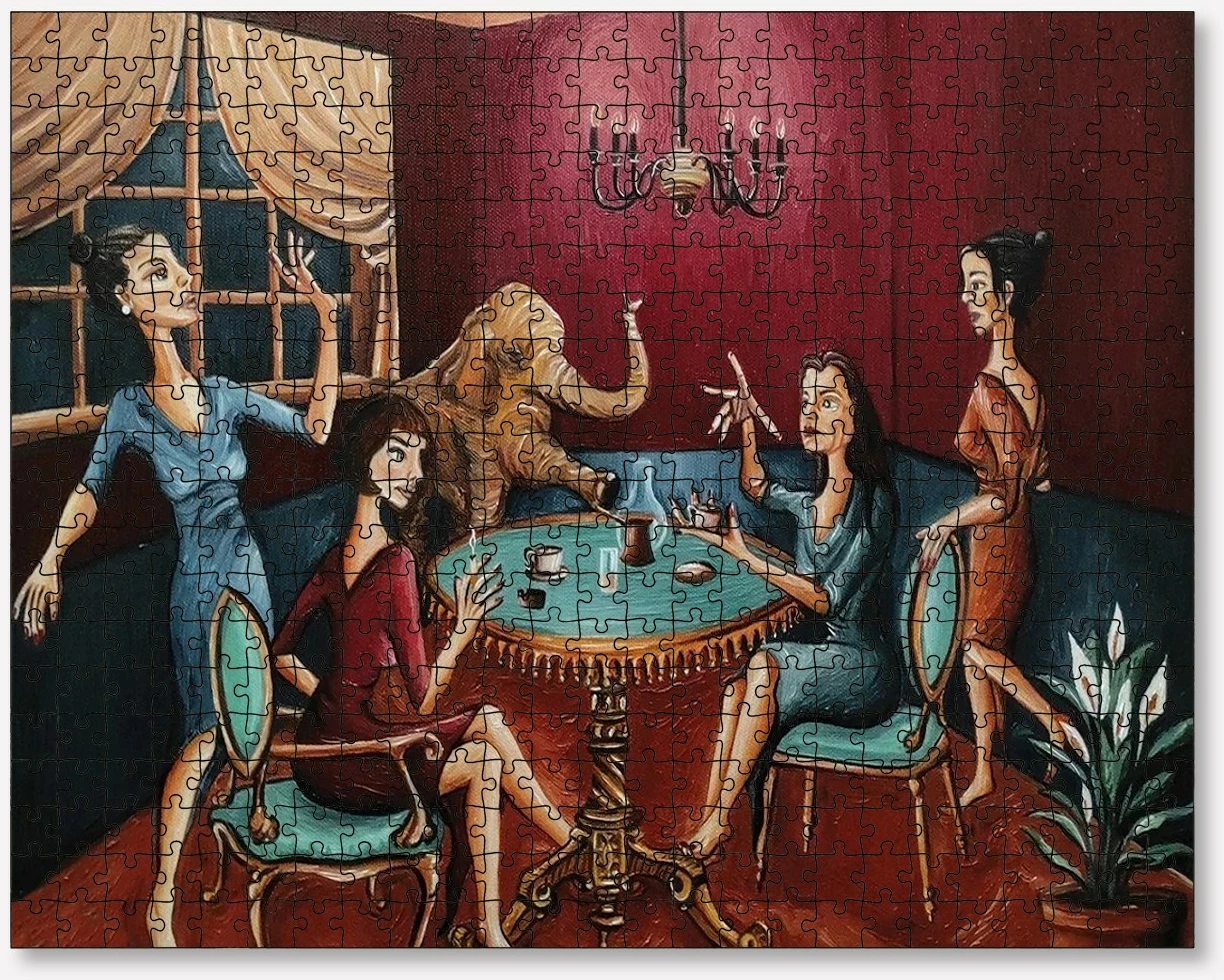 Puzzle 1000 copë, Evila Originals, shumëngjyrësh, PZL_016_1000