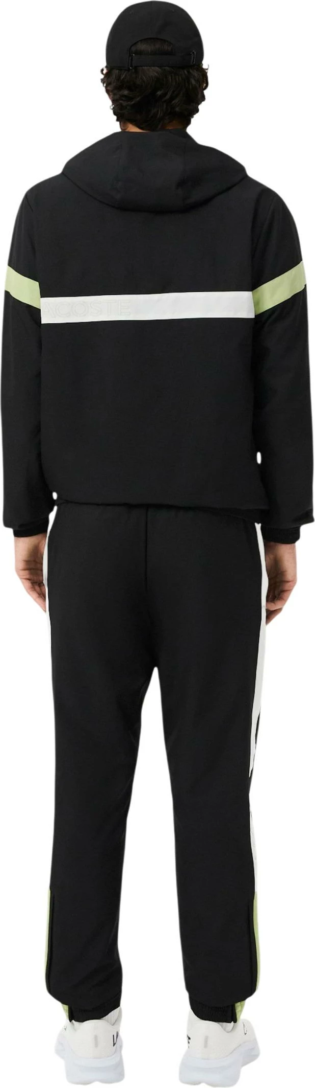 Trenerka për meshkuj Lacoste WH0219, e zezë/bardhë [Madhësia: S]
