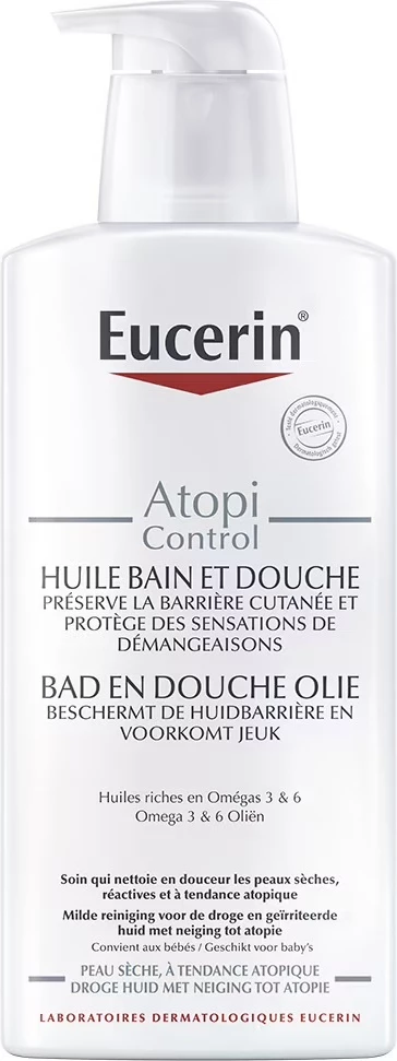 Vaj për dush dhe banjë Eucerin AtopiControl 400ml