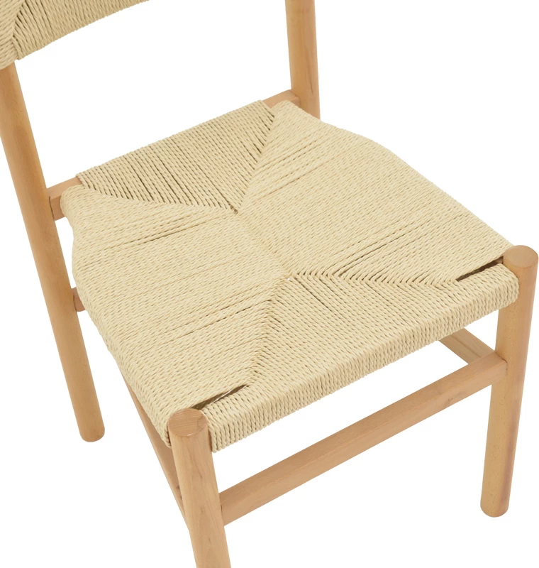 Karrige Oarvine, dru gome natyral, litar natyral, 46x52x88cm