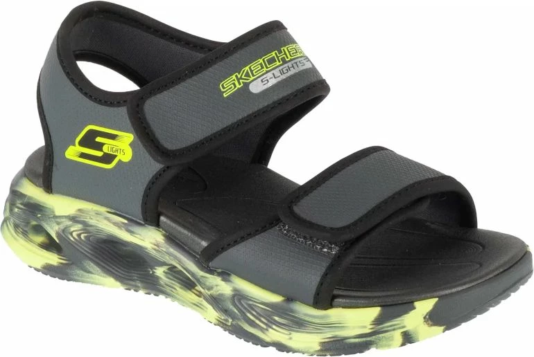 Sandale për fëmijë Skechers, gri [Madhësia: 30]